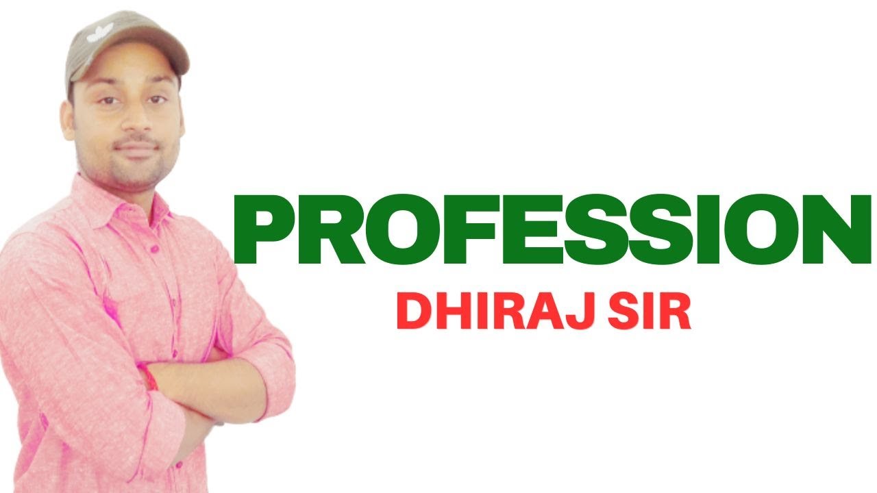 Profession II B Sc Nursing 1st  II Foundations of Nursing II Deeraj Sir II