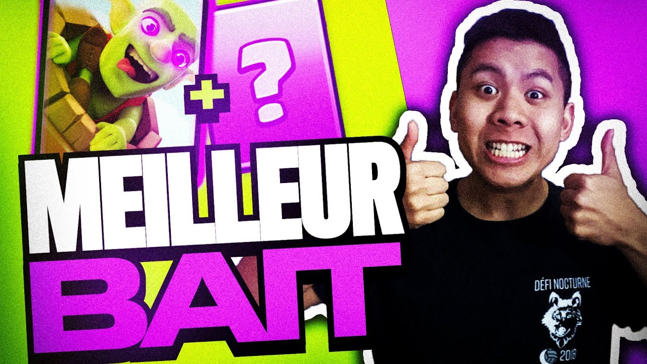 Le MEILLEUR DECK LOG BAIT contient cette CARTE OUBLI&Eacute;E - Clash Royale