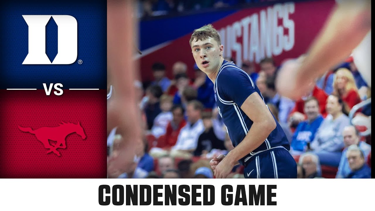Duke vs. SMU Condensed Game | 2024-25 ACC Men's Basketball