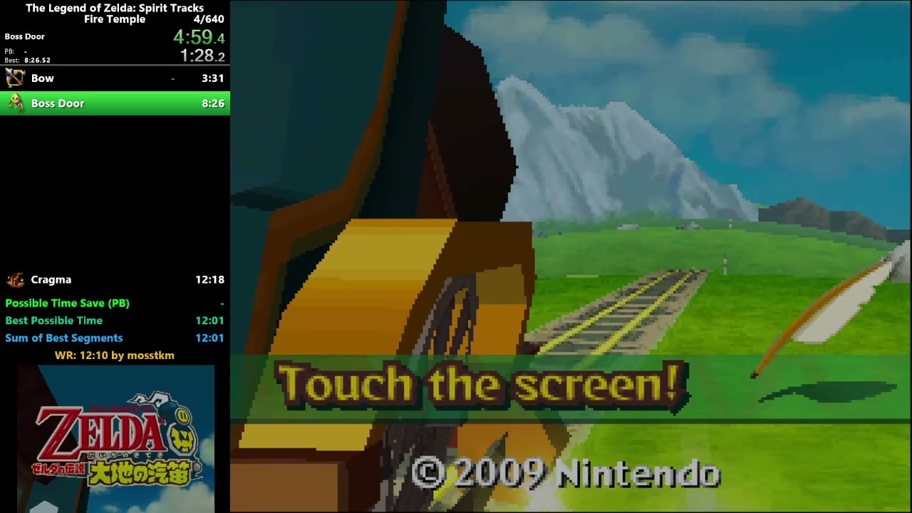 Spirit Tracks Fire Temple IL in 10:49