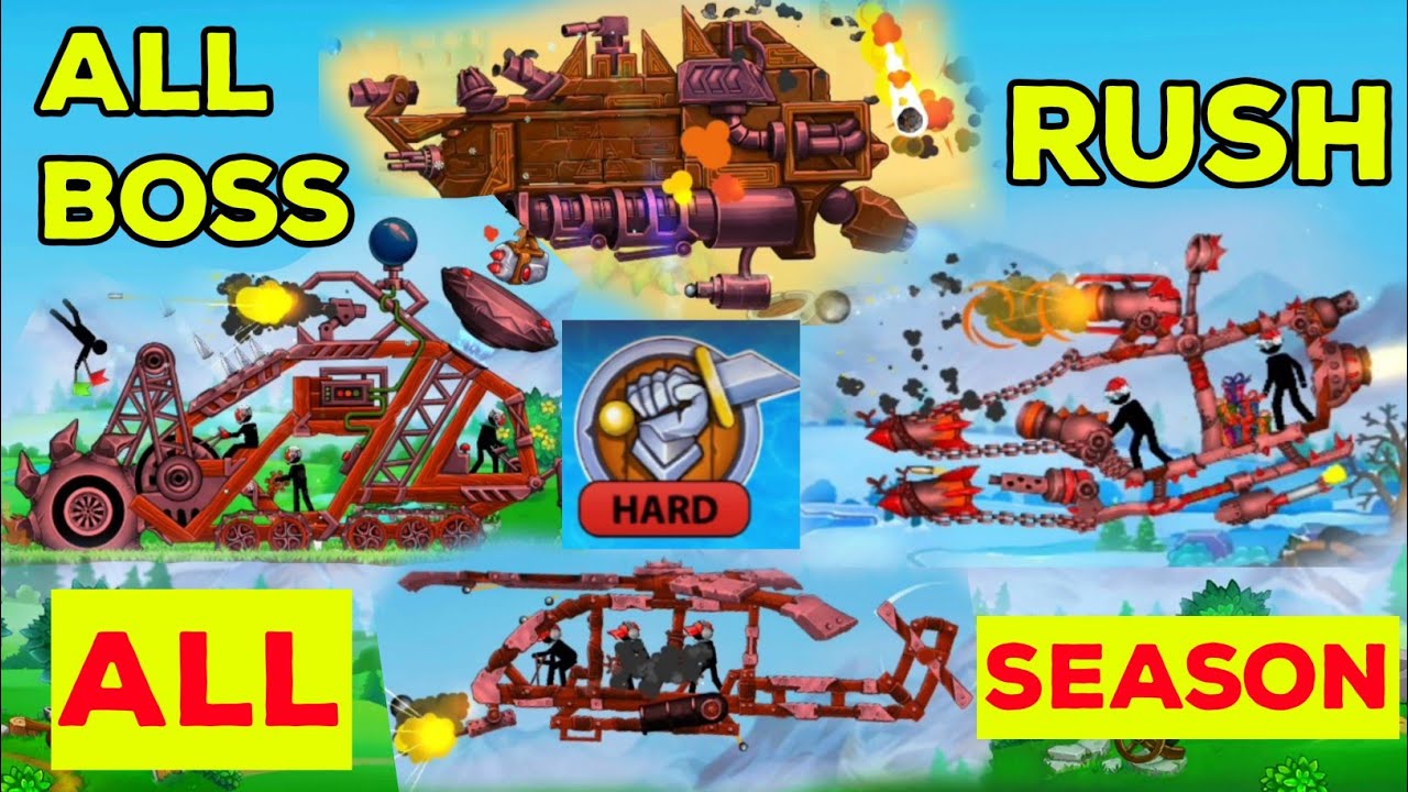 The Catapult 2 | Hard Mode | All Boss Rush | All Season | Gaming VT