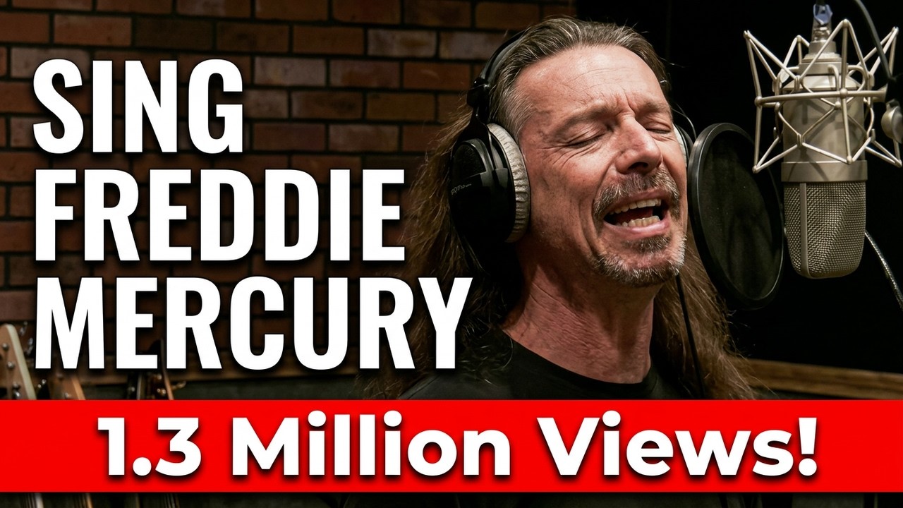 FREDDIE MERCURY Medley - Learn To Sing In Freddie's Style And Range - Lessons From Ken Tamplin