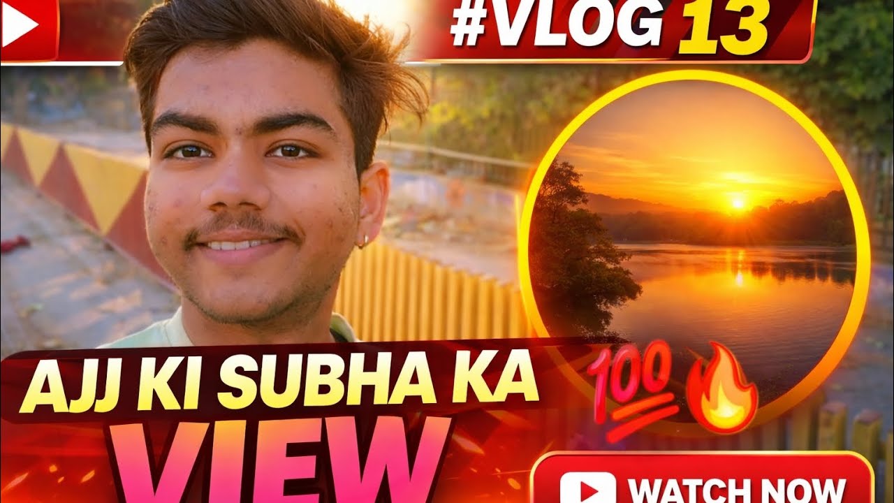 Aaj Ki Subha Ka View 🌅 | Morning Walk Vlog | #Vlog13