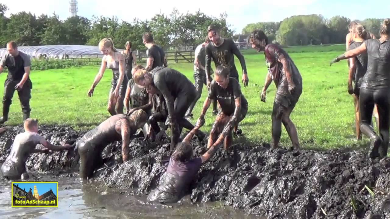 2014 Polderloop Spaarndam - Baggeren door sloten