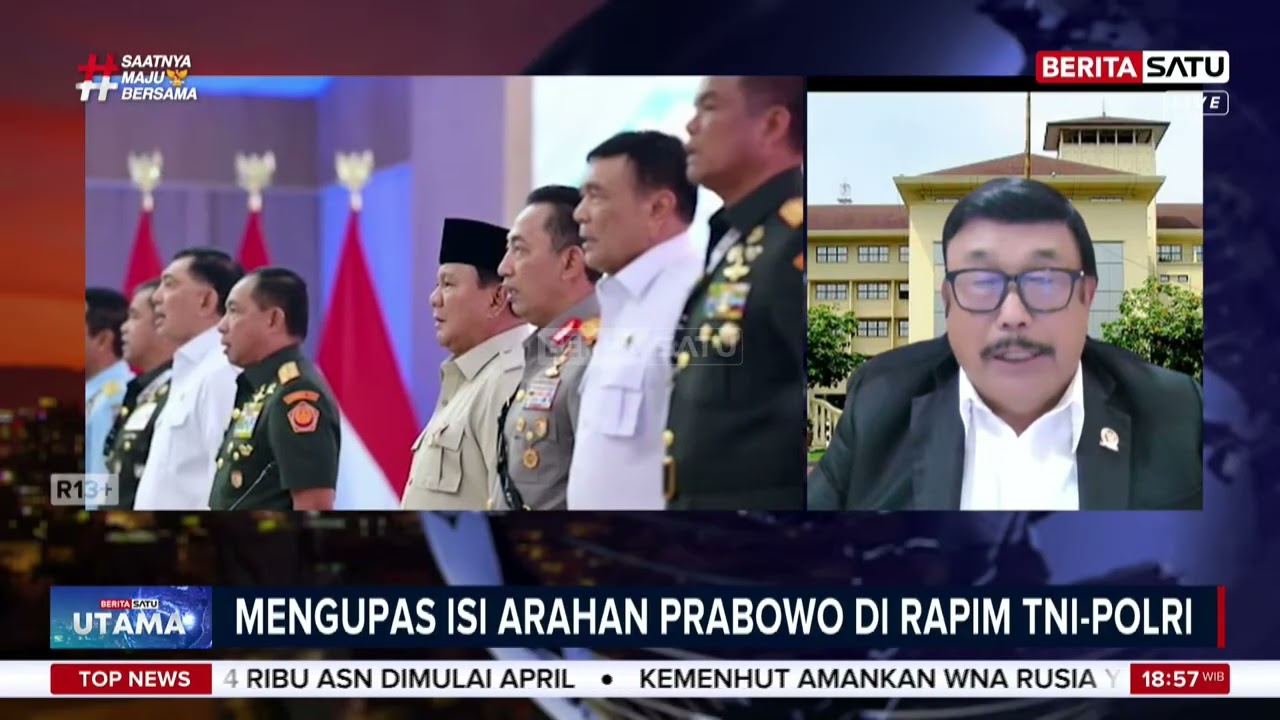 Taklimat Prabowo Adalah Instruksi Resmi, Bukan Sekadar Arahan | Beritasatu Utama