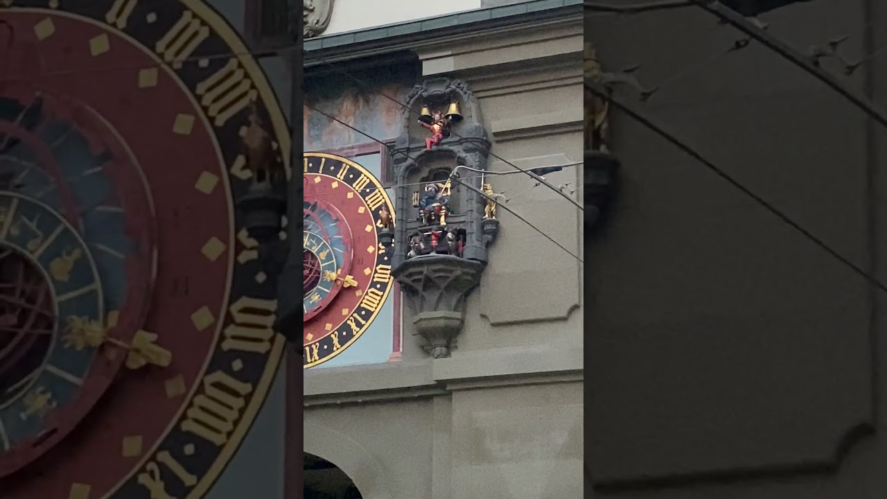 Zytglogge Clock Tower in Bern, Switzerland 