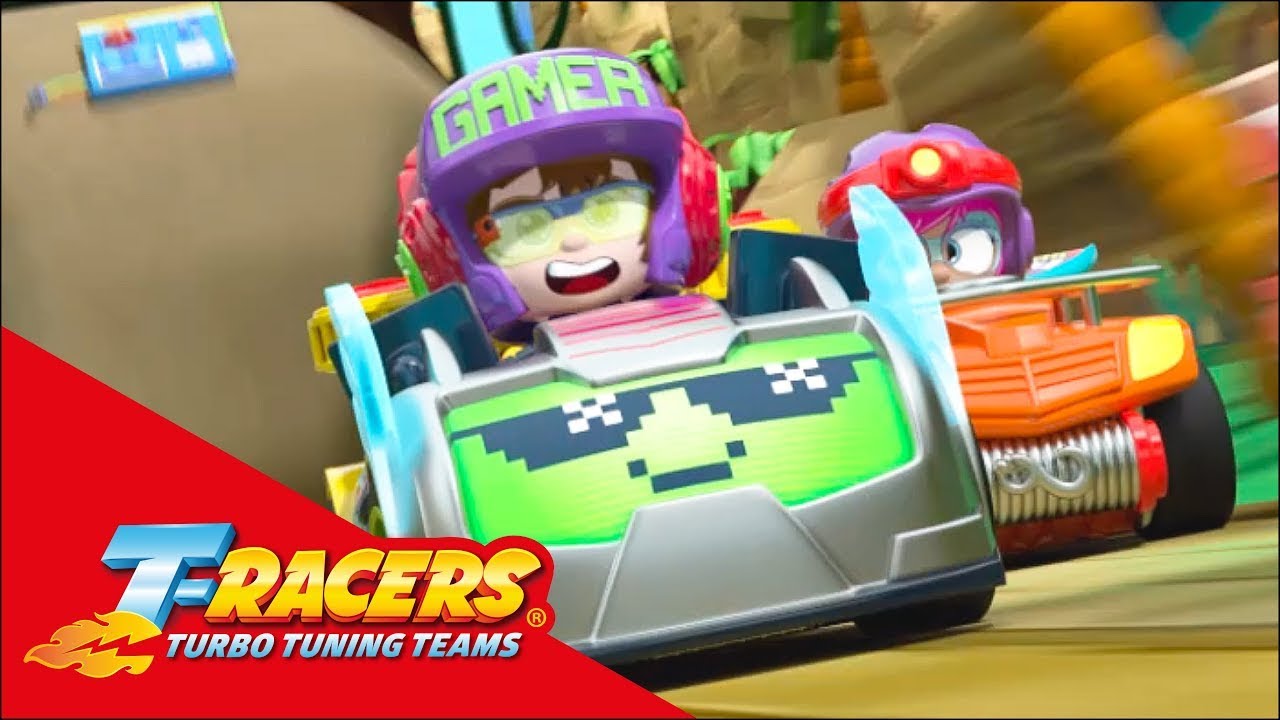 T-RACERS | Odcinek: 🚧  Niebezpieczny skr&oacute;t 🚧 | Serial rysunkowy dla dzieci po polsku