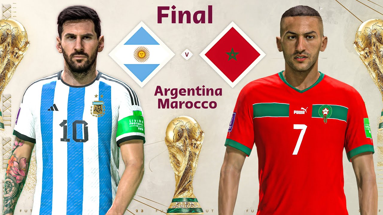 FIFA 23 | Argentina vs Marocco - FIFA World Cup 2022 Final | 4K