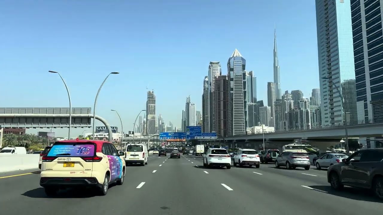 Topgolf Dubai to One Central Smooth Drive 🇦🇪 | Relaxing City Drive | 4K 60FPS 20 January 2026