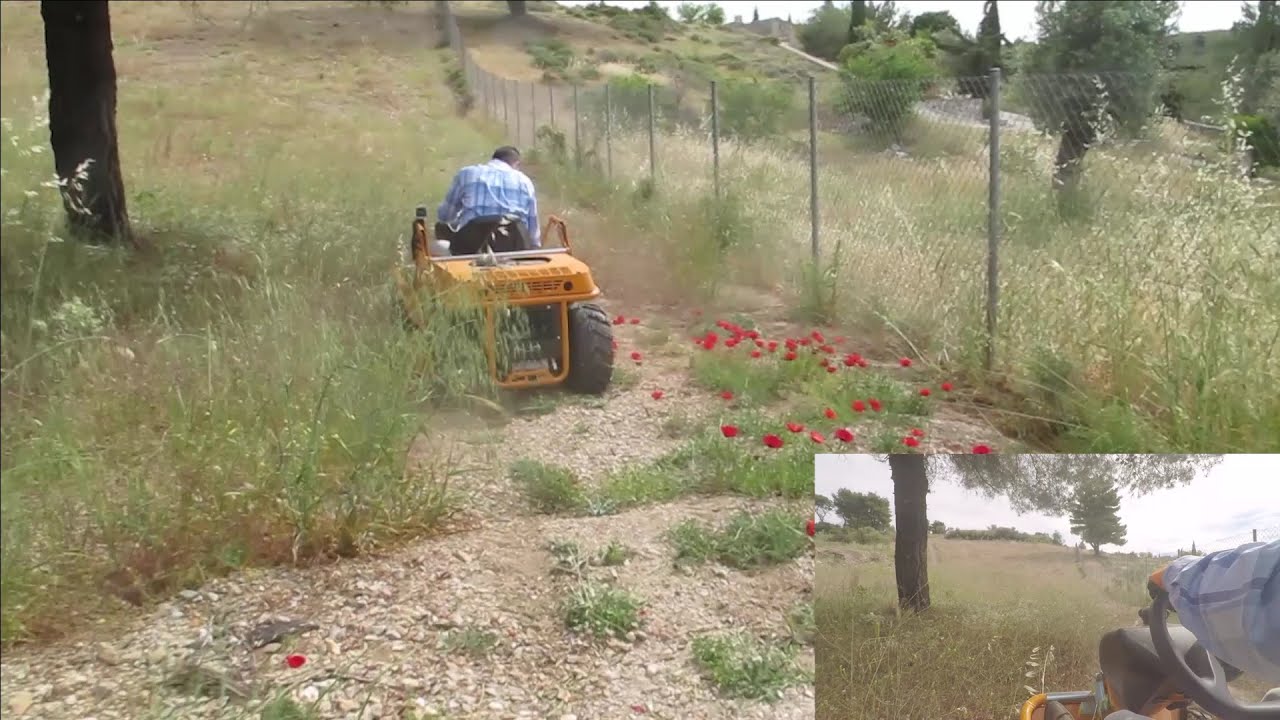 Παρουσίαση AS 915 2WD Sherpa σε κτήμα με λόφο