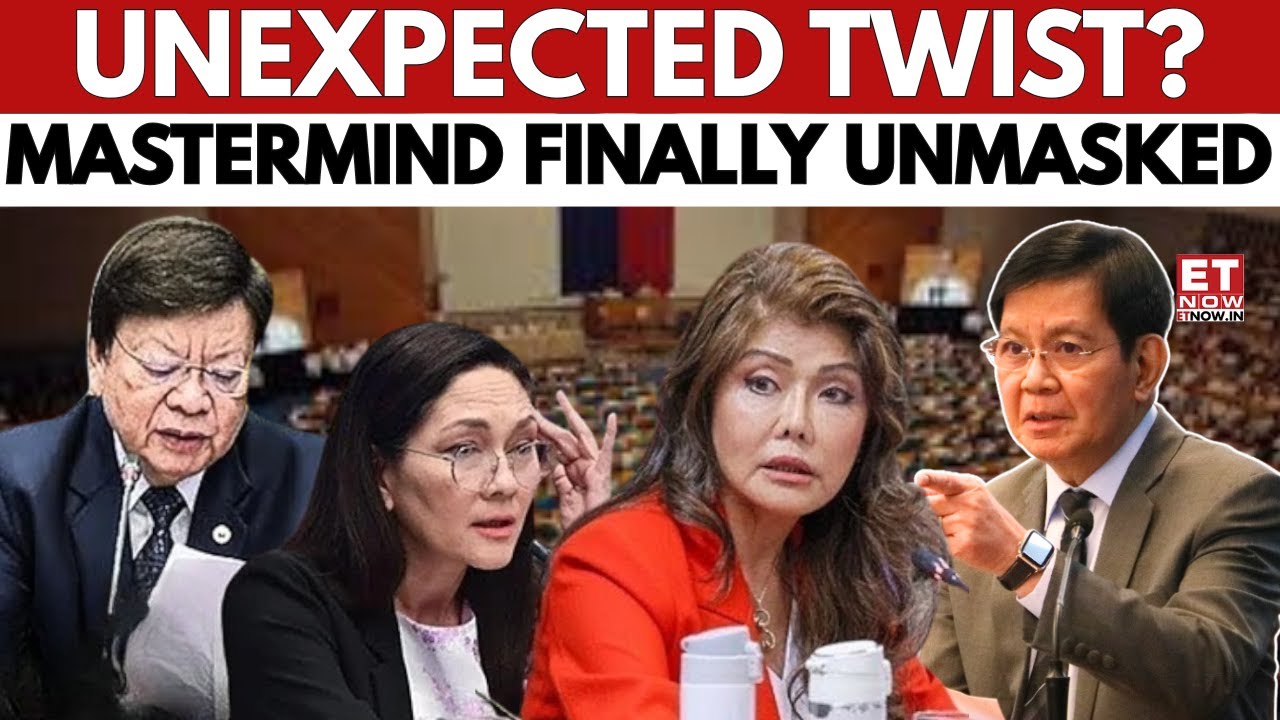 Philippines LIVE: Senate Hearing Explodes as Alleged Mastermind Is Finally Unmasked | ET Now |Manila