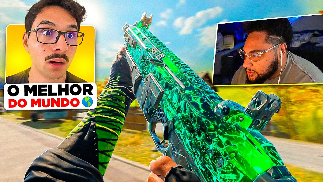 EU REAGI ao TOP 1 do MUNDO no WARZONE (Hisoka)