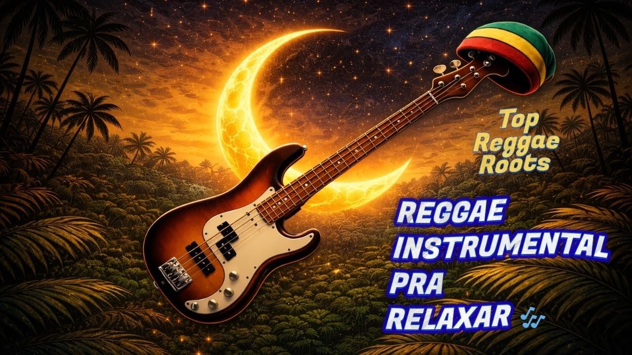 Reggae para desligar a mente em 5 minutos  🎸 • Deep Guitar for Relax, Study & Night Flow 🌙