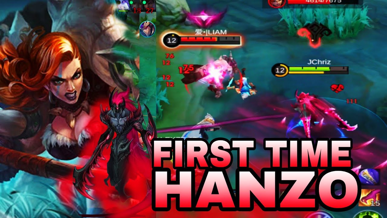 FIRST TIME HANZO… TAPOS GINANITO AKO NG HILDA?! 😱 | Mobile Legends
