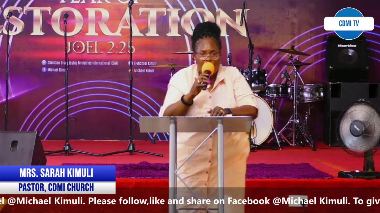 TIMES AND SEASONS | MRS. SARAH KIMULI | LUNCH HOUR SERVICE
