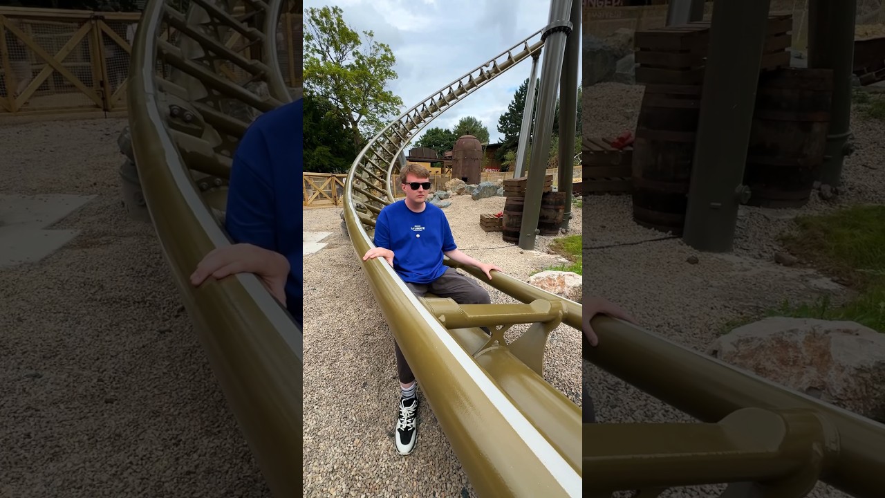 This is NOT how you ride a rollercoaster&hellip; 😭 #rollercoaster #crazy #new