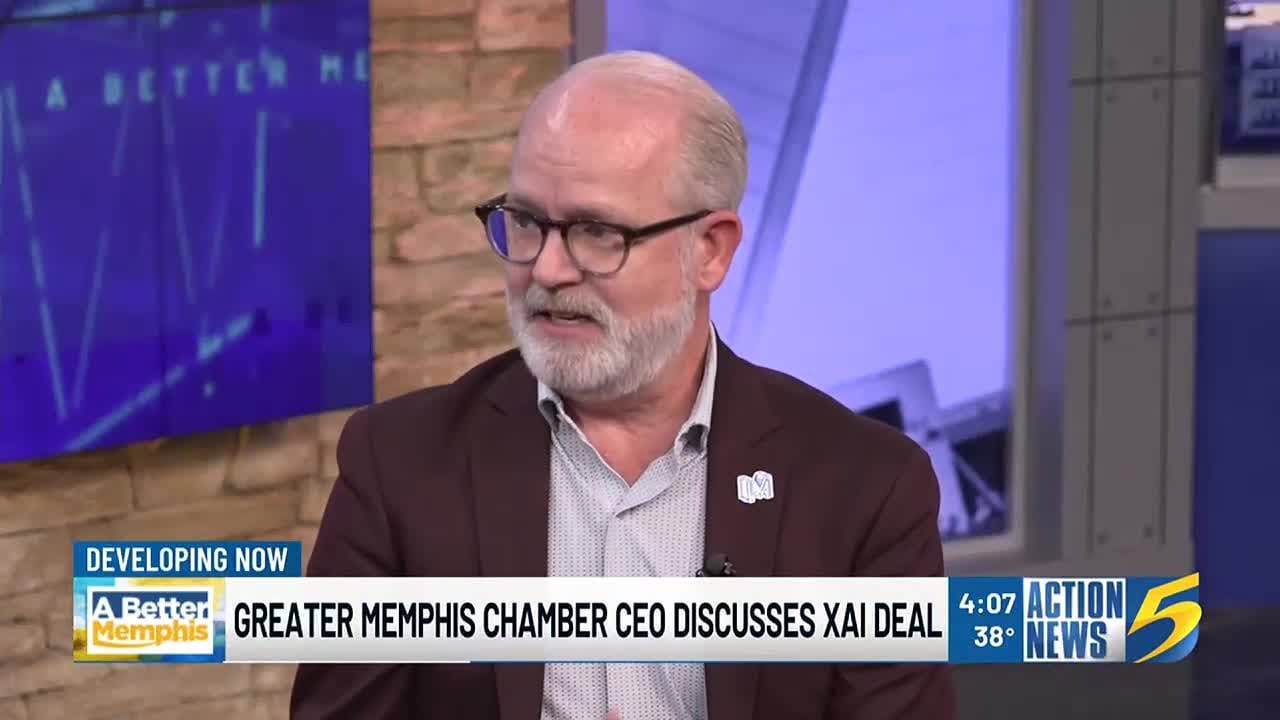 Greater Memphis Chamber CEO discusses xAI deal as push to grow footprint in Memphis delayed (1/2)