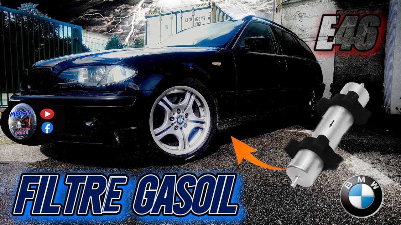 Tuto filtre à gasoil bmw E46 320d 330d M47 M57 👍 rapide et facile 👌