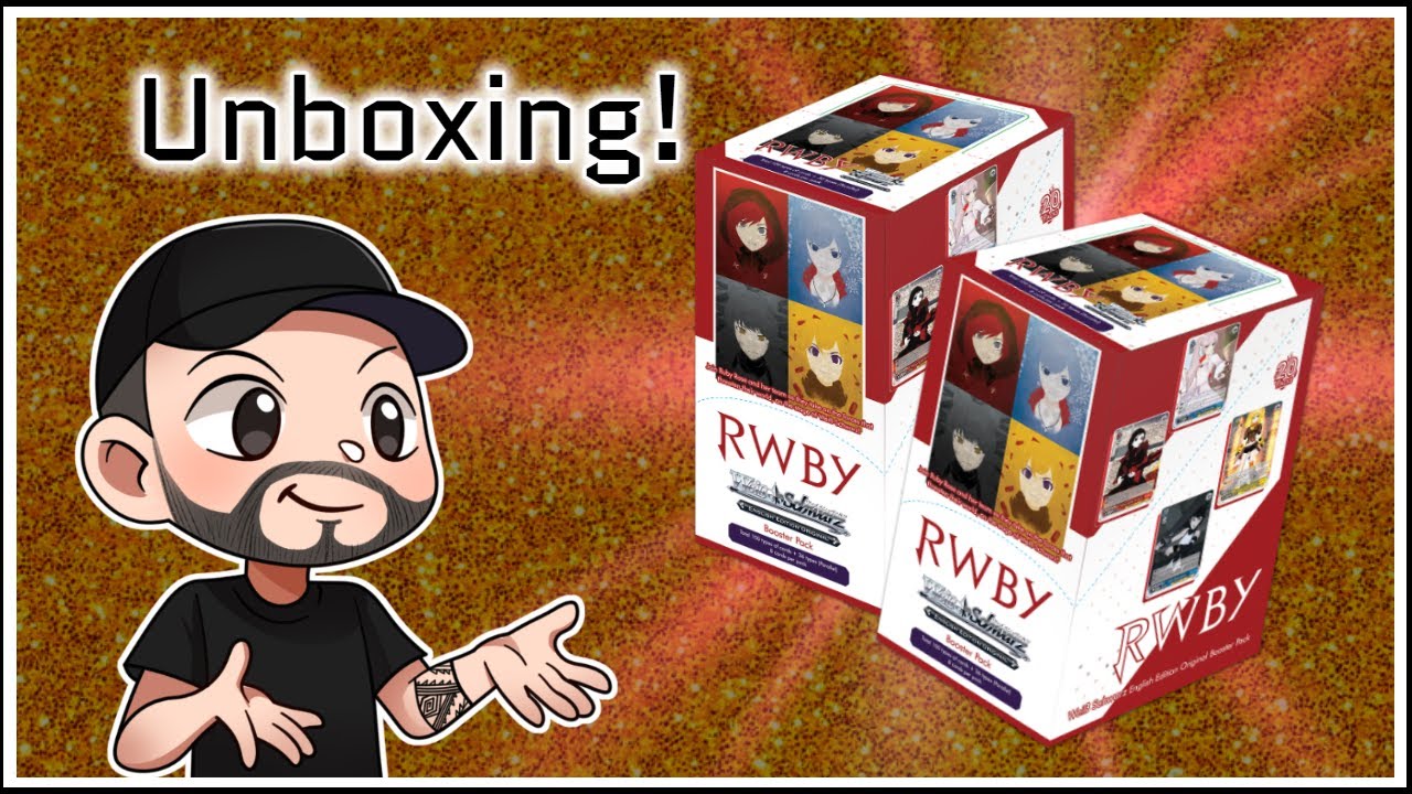 Weiss Schwarz RWBY Double Booster Box Opening!