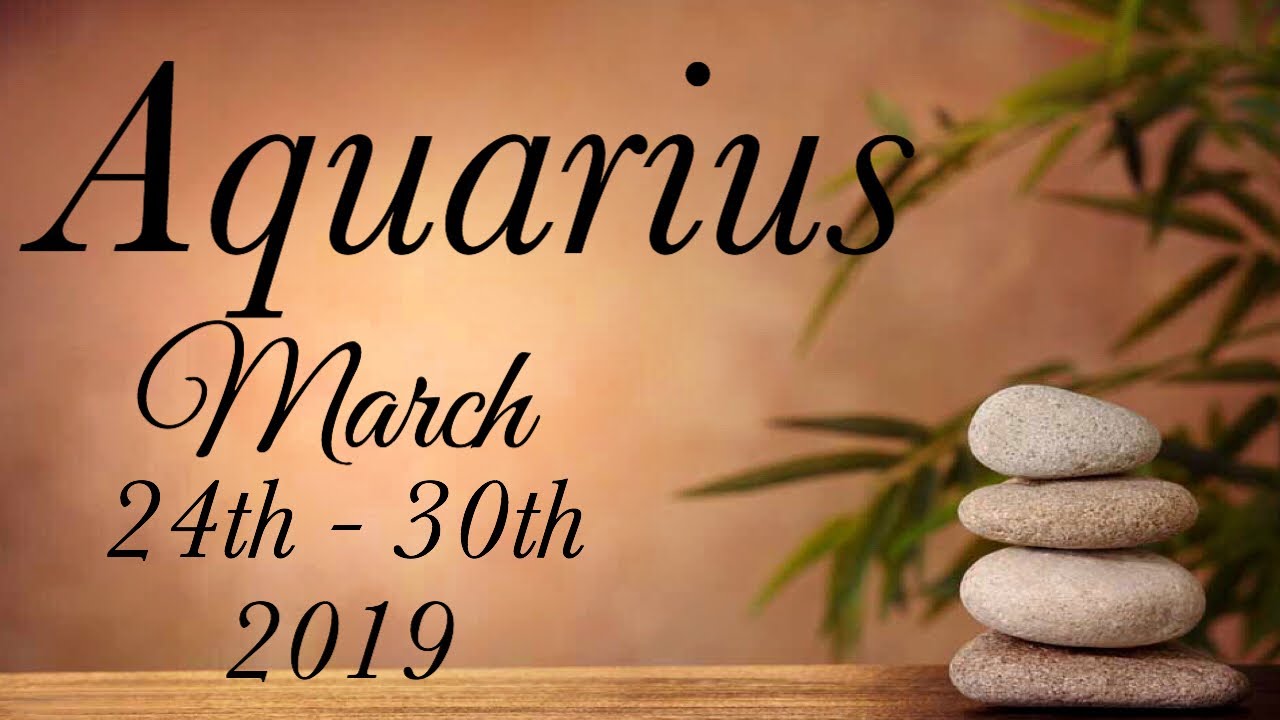 AQUARIUS MARCH 24th - 30th | SOMEONE IS FEELING TIED TO YOU - Aquarius Tarot Love Reading