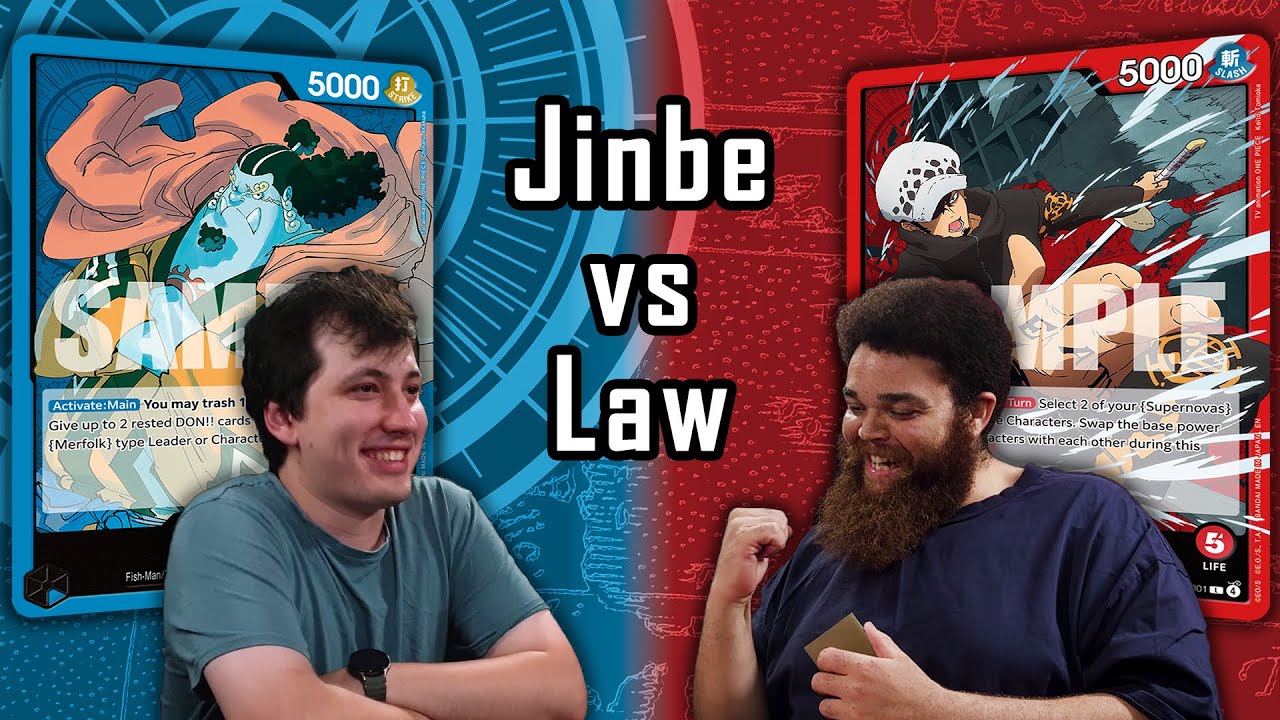 Jinbe vs Law - One Piece Card Game