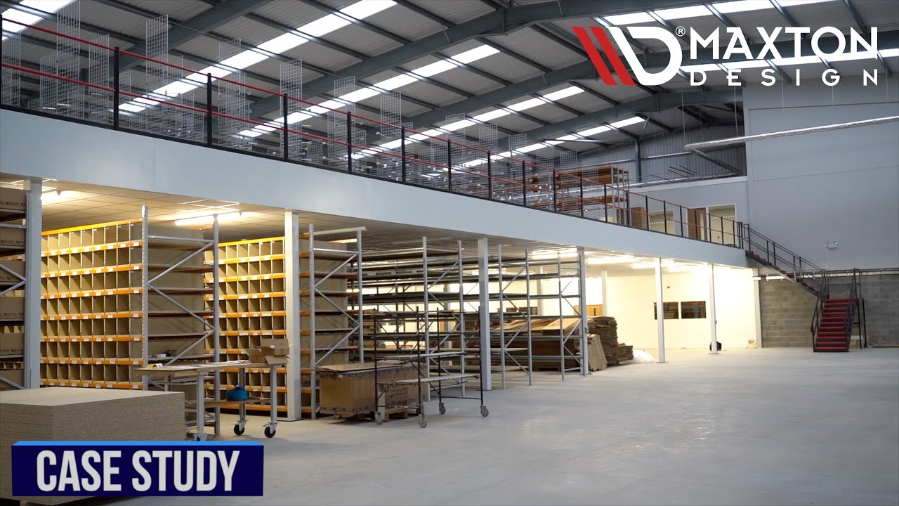 Storage & Office Mezzanine Floor - Maxton Design Case Study