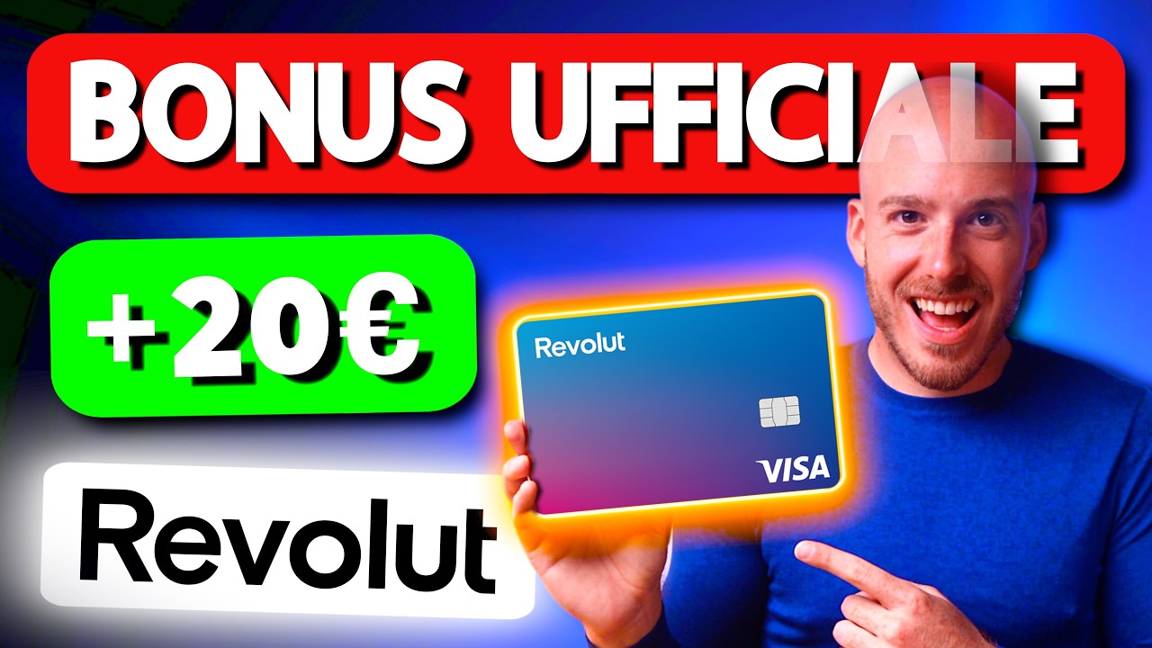 Come guadagnare con Revolut 20&euro; di BONUS Benvenuto 2026 Garantito