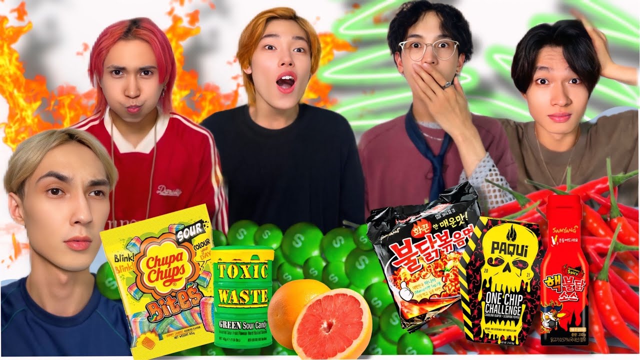 Nomads Show Ep. 1 Едим Самую ОСТРУЮ vs КИСЛУЮ Еду в Мире ЧЕЛЛЕНДЖ