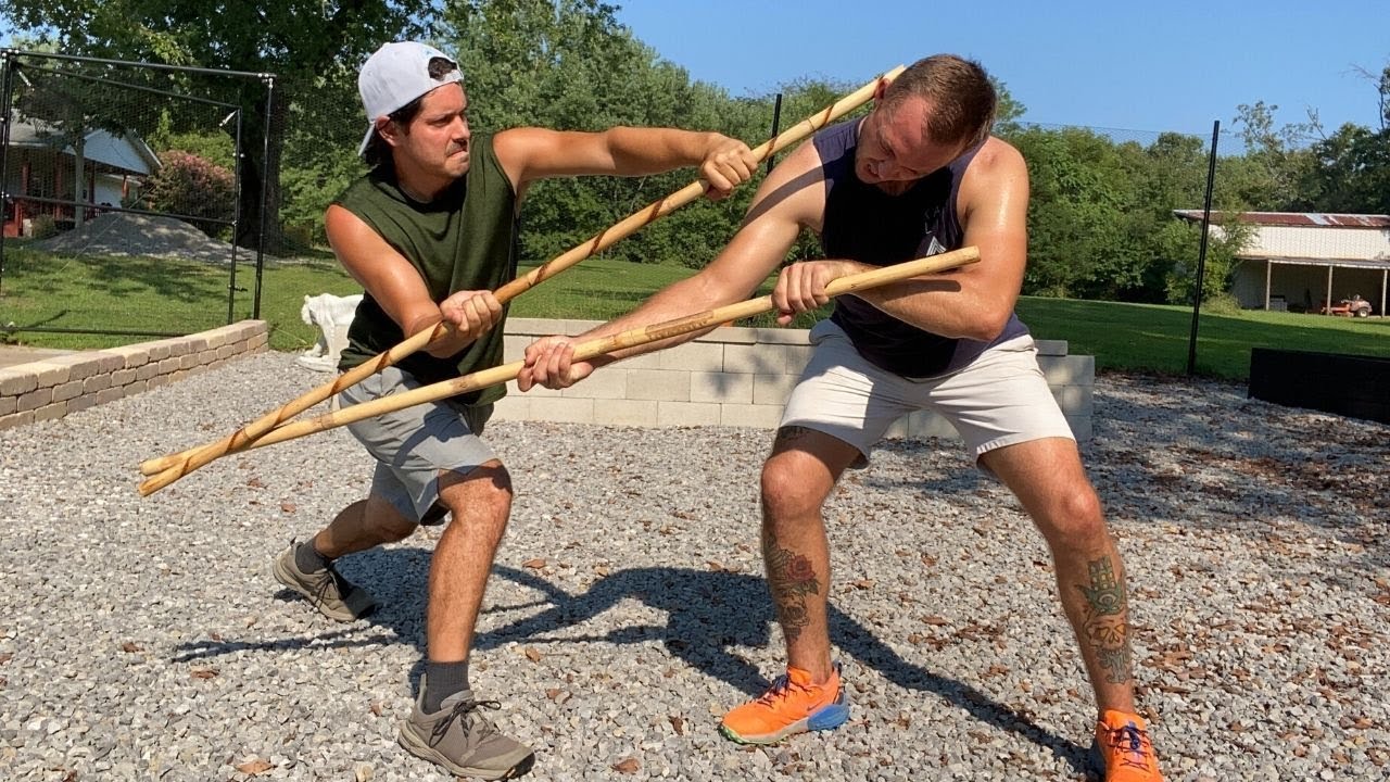 Bo Staff techniques only in Filipino Martial Arts