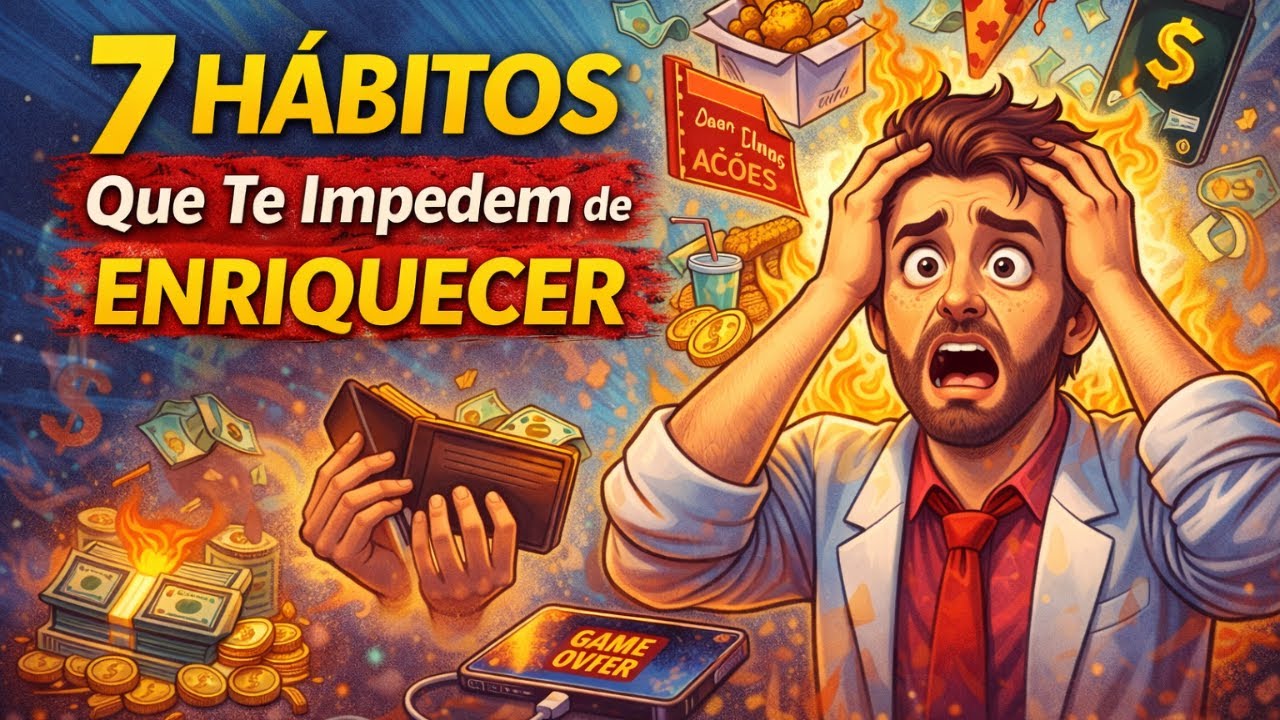 PARE de Fazer ISSO! 7 Economias que TE IMPEDEM de Enriquecer