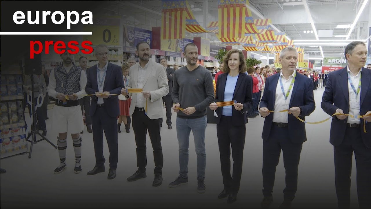 Reabre en tiempo récord la tienda Carrefour de Alfafar para ayudar a la recuperación de la zona