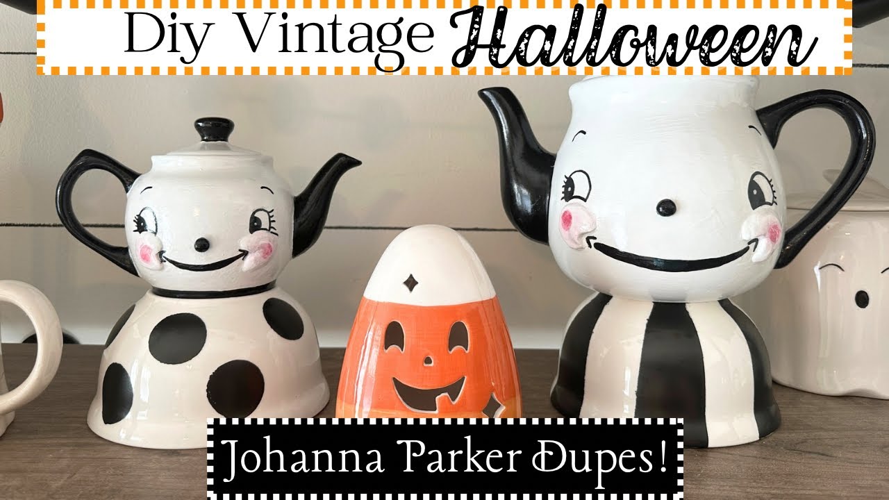 Vintage Halloween Diy Decorations | Johanna Parker Dupes!