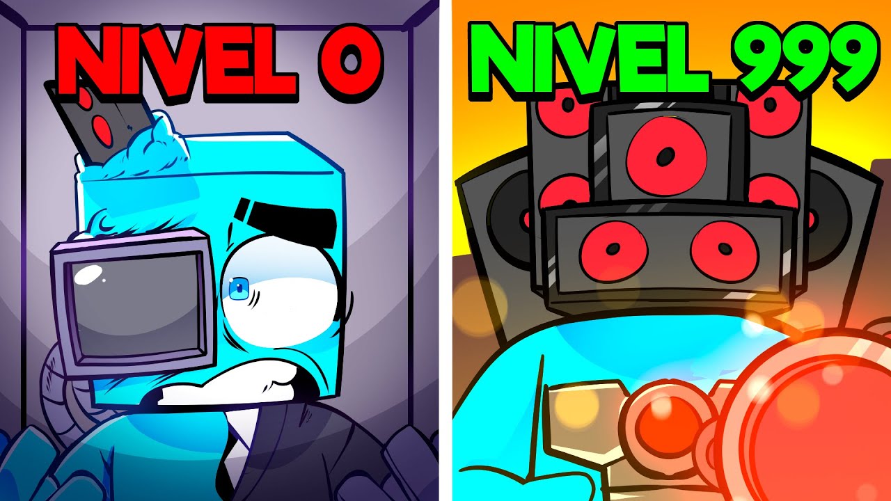 Virei o ULTRA Câmera Man no Minecraft!