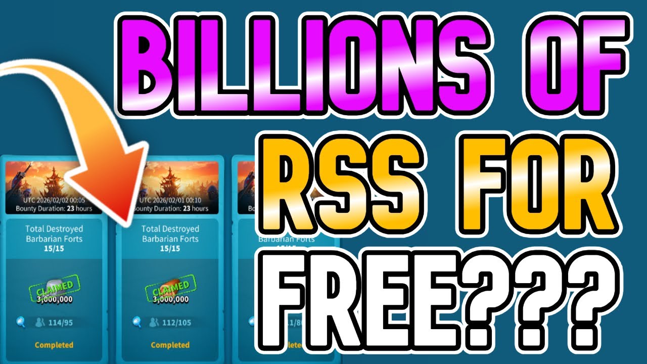 Earn BILLIONS of Resources for FREE?! | Rise of Kingdoms