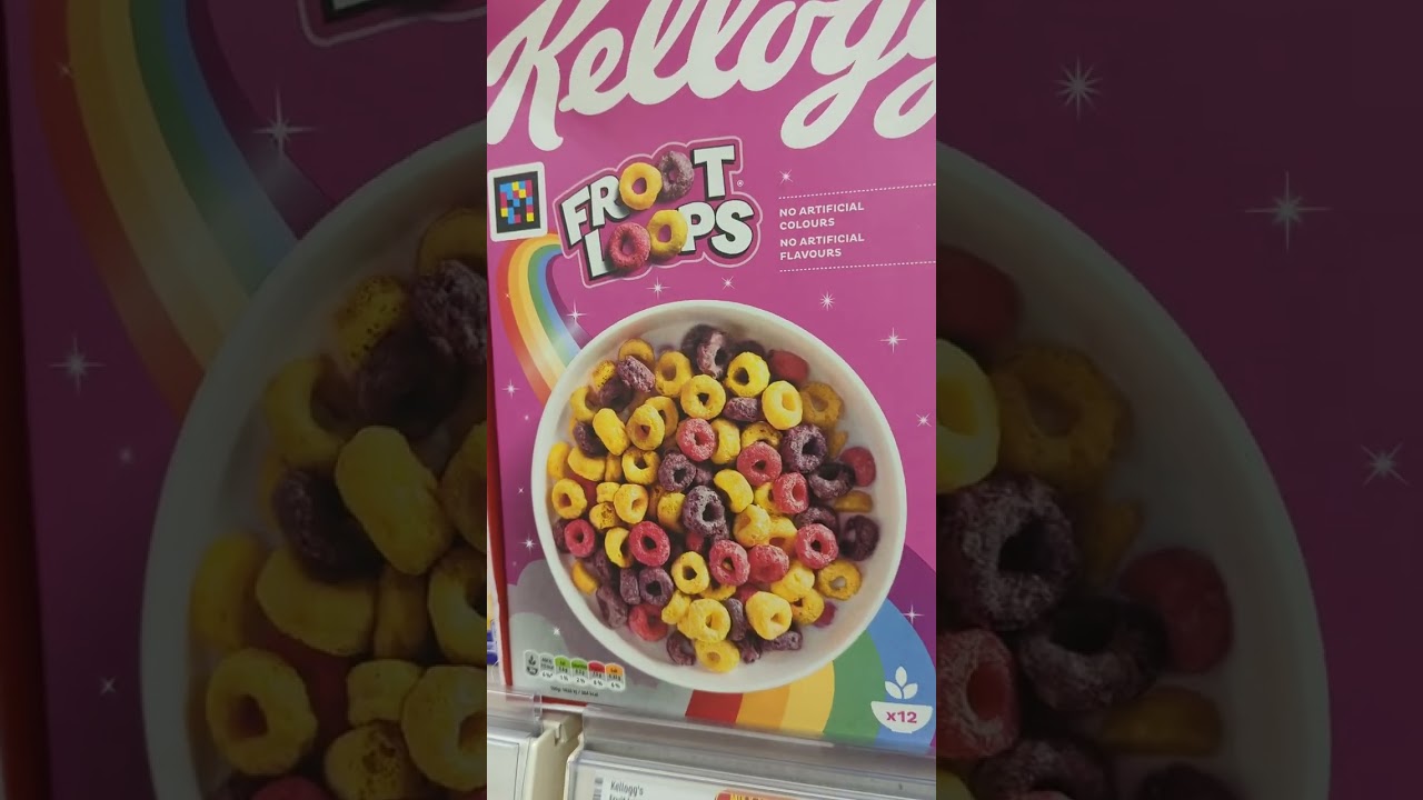 KELLOGG'S Froot Loops cereal do not have different fruit flavors