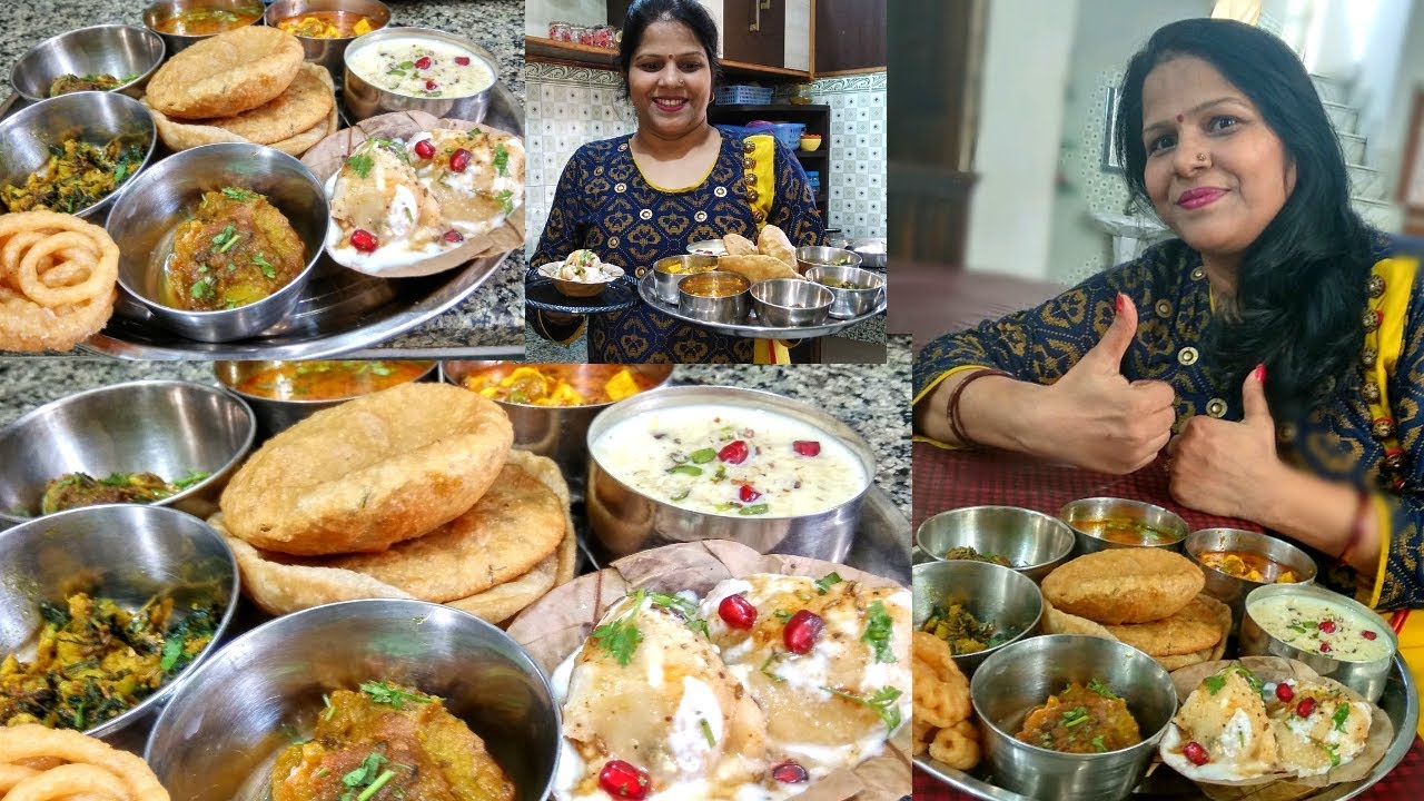 45 मिनट में कैसे पूरा करें पांच सब्जियों वाला पूरी थाली बनाने का यह बहुत बड़ा चैलेंज -Only 45 minute