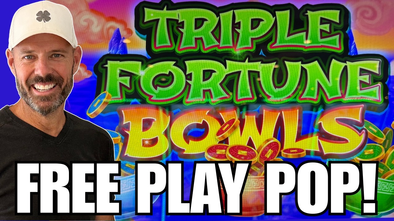 Did My Free Play Do This On Triple Fortune Bowls Slot?!