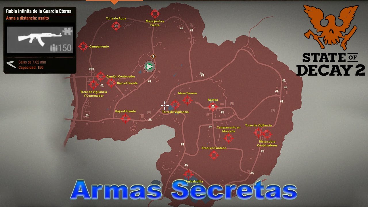 Ubicación de Armas Especiales [Drucker County] - State of Decay 2