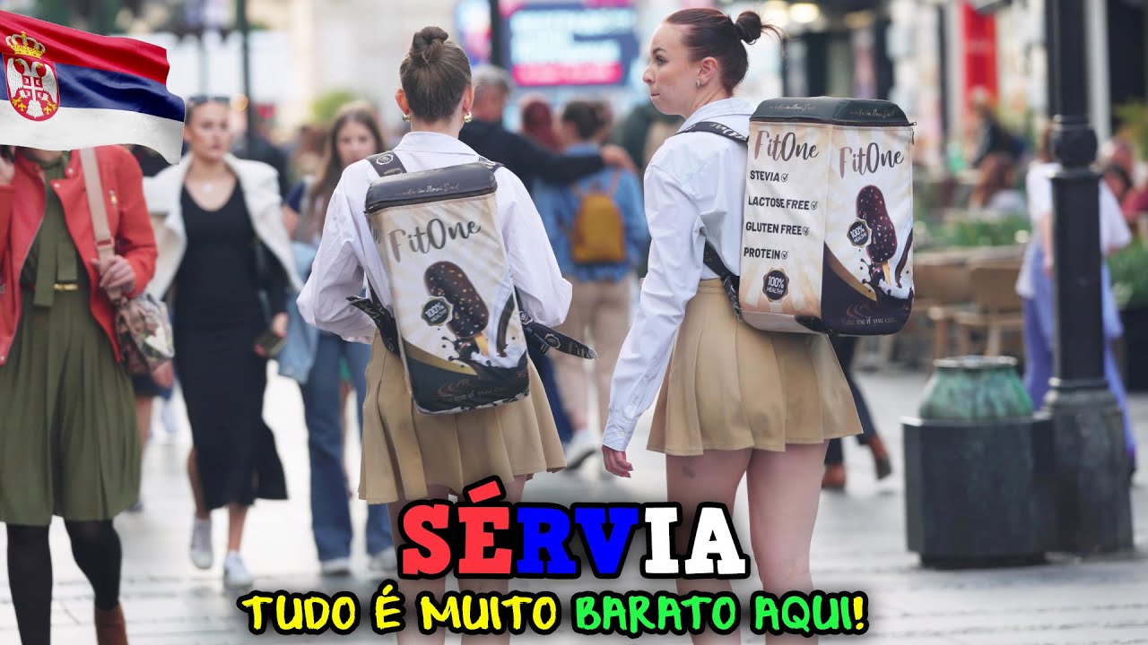 A VIDA EM BELGRADO, SÉRVIA EM 2024! - O PAÍS DAS TÃO LINDAS SENHORAS DE PELE BRANCA! - DOCUMENTÁRIO