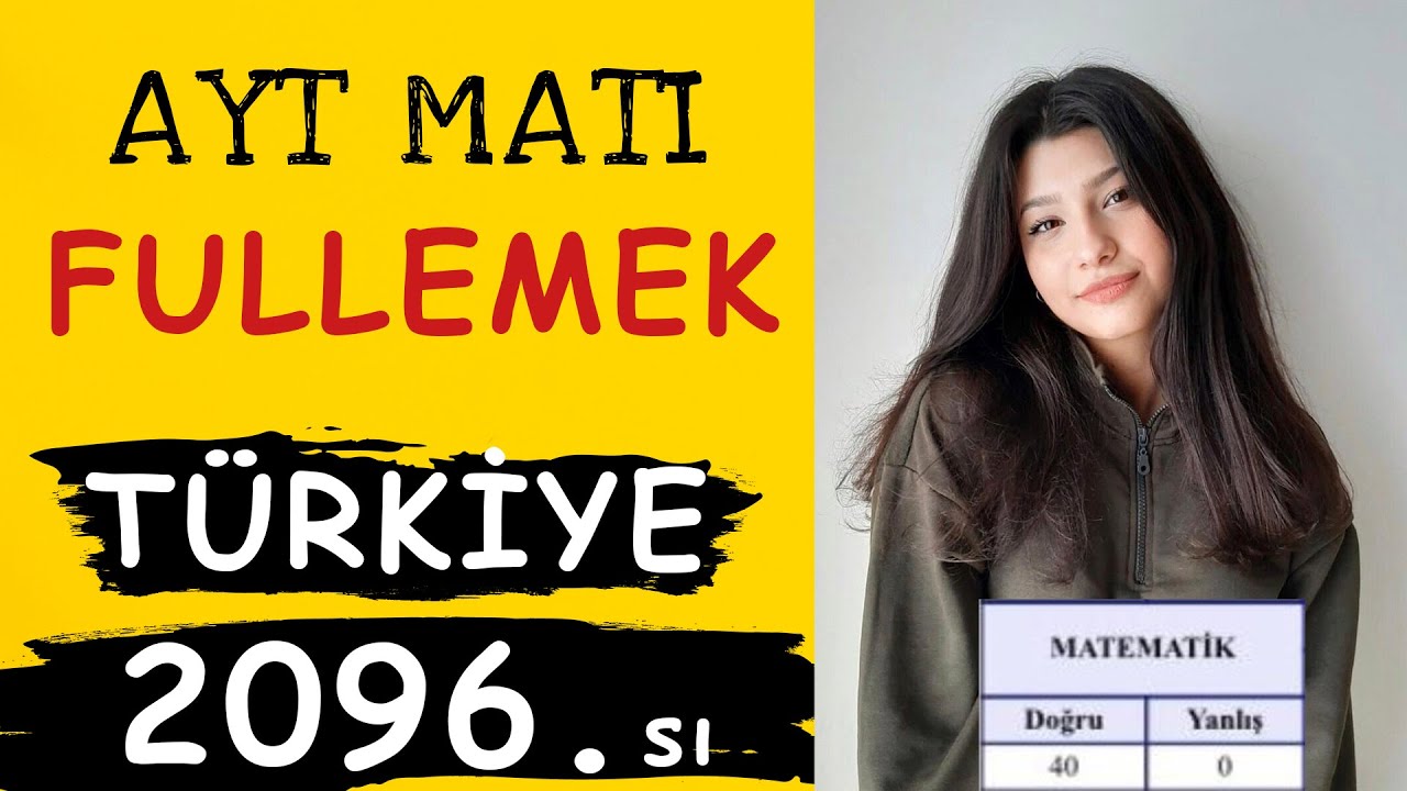 MATEMATİĞİ NASIL FULLEDİM? Ayt Matematik Kaynak Önerileri 2021