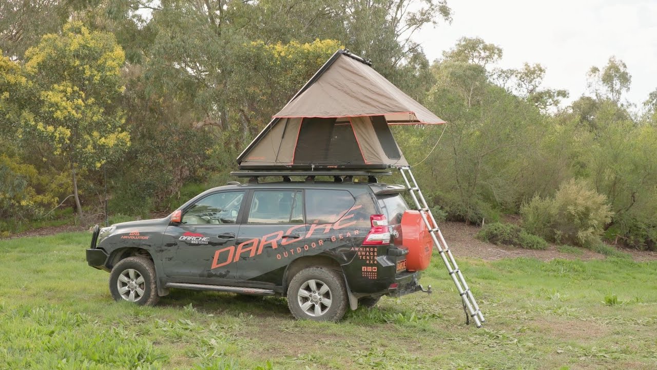 How to set up your Versa Hard Shell Roof Top Tent | DARCHE&reg;