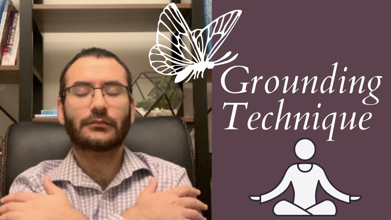 Grounding Technique: Butterfly Hug