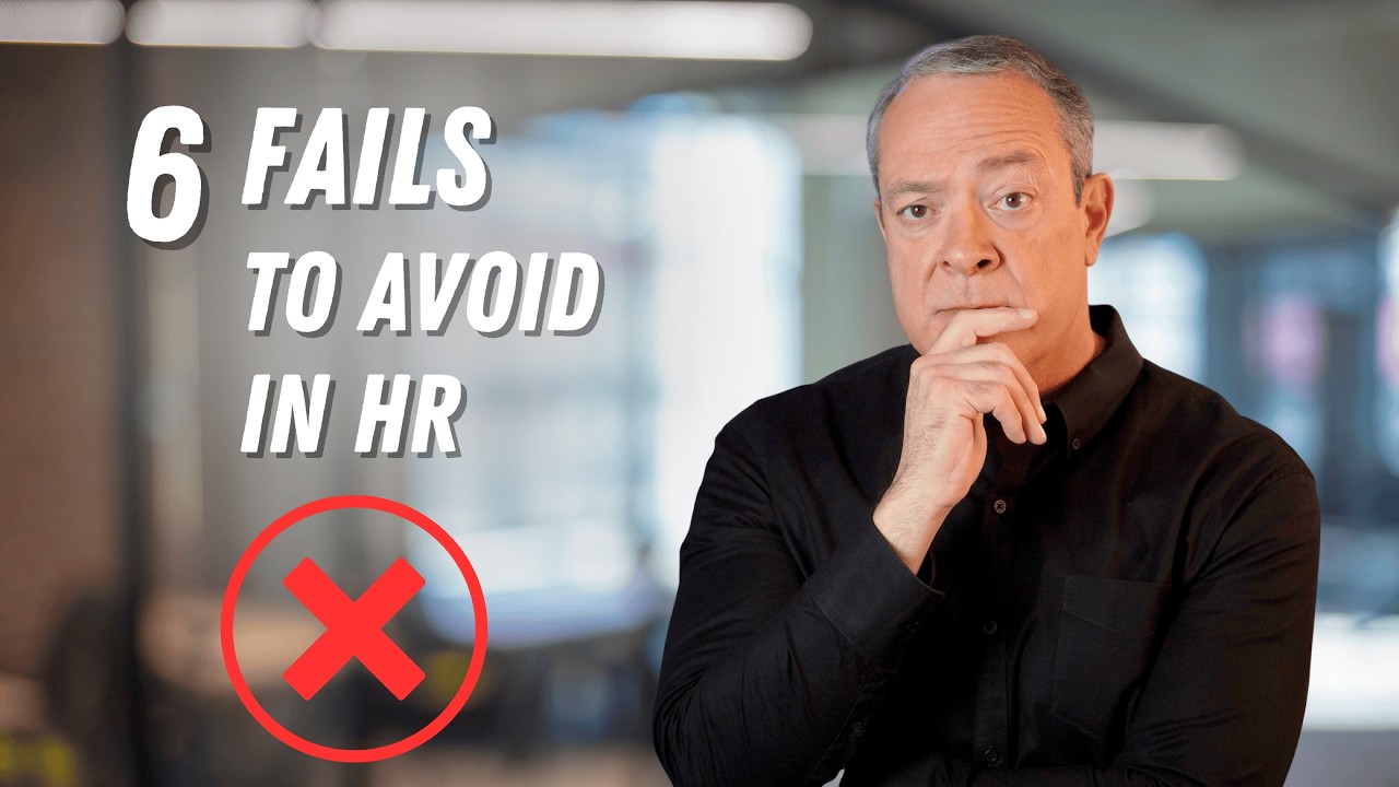 Top 6 Mistakes HR Pros Make