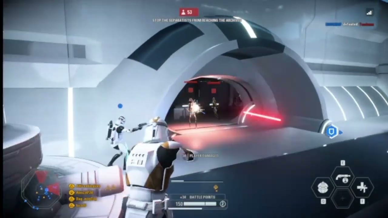 Clones Stop Separatists From Completing First Objective - BattleFront 2