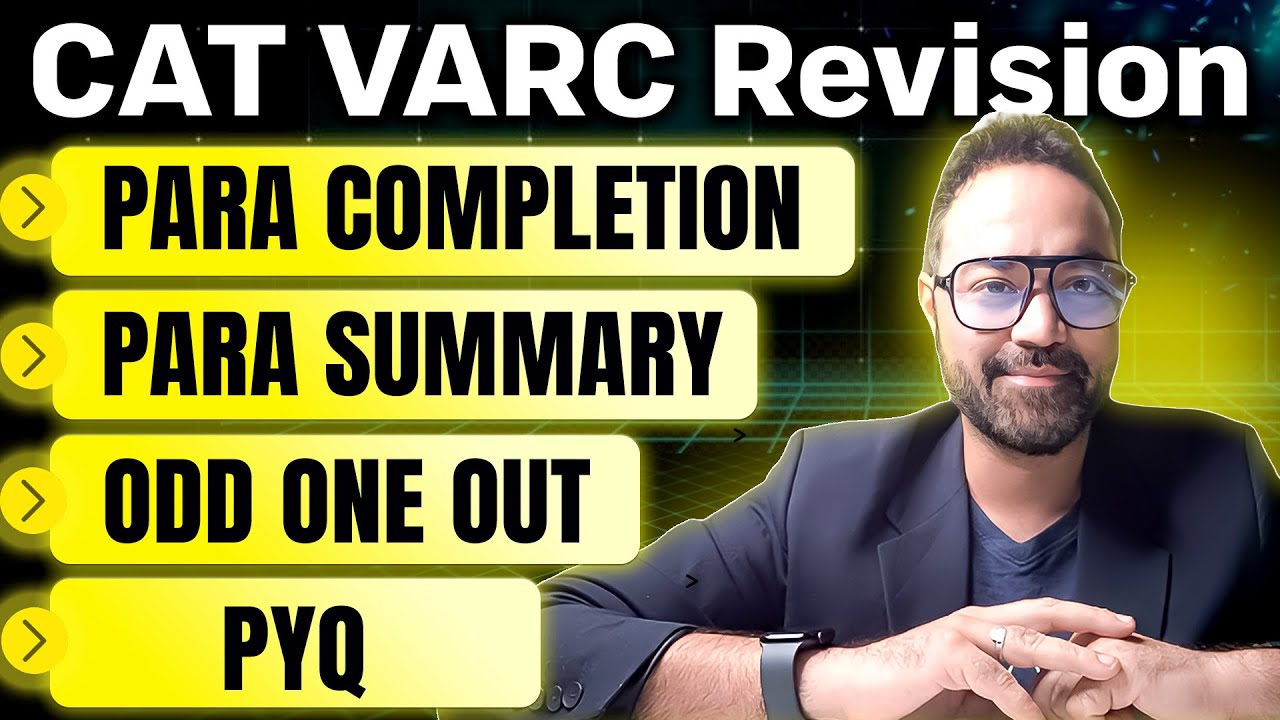 CAT Verbal Ability Important Questions | Must Do Topics | Tricks To Solve CAT Exam VA