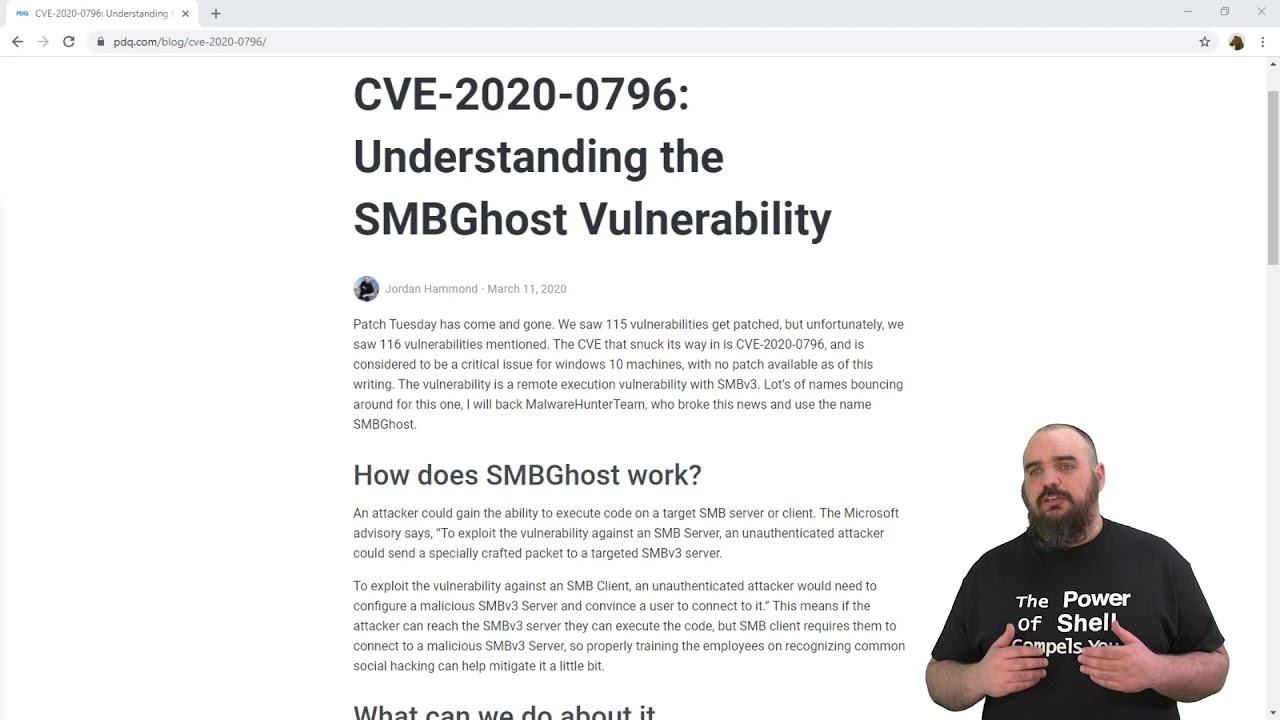 CVE-2020-0796: Patching SMBGhost