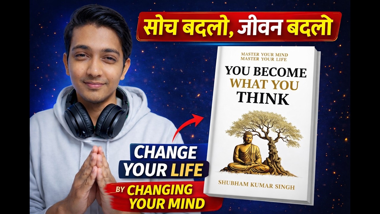 You Become What You Think | जैसा सोचोगे वैसा बनोगे | Book Summary by Shubham Kumar Singh