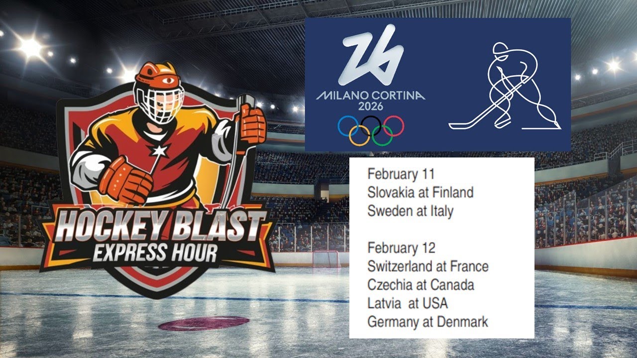 2026 Men's Olympic Hockey Tournament Pre-Play- Feb. 11th & 12th Games