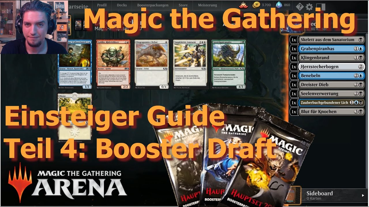 Magic the Gathering: Einsteiger Guide, Teil 4: Booster Draft in M20, komplett erklärt !