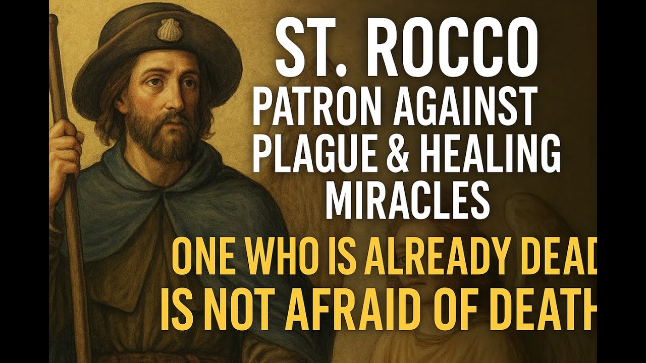 St. Rocco: Patron Against Plague & Healing Miracles | One Who Is Already Dead Is Not Afraid of Death